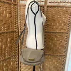 Marc by Marc Jacobs taupe  Leather Crossbody Bag